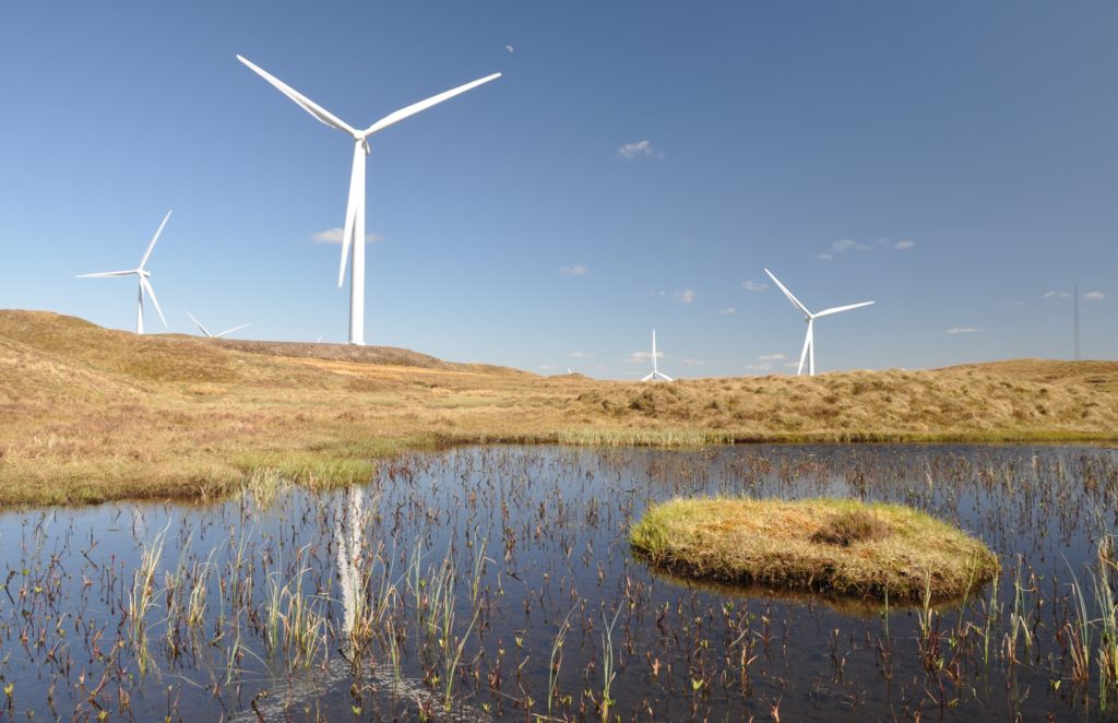 Photograph of Carraig Gheal windfarm